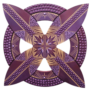 Woven Into Us - Purple