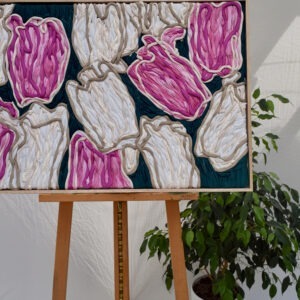 Pink & Cream Tulips