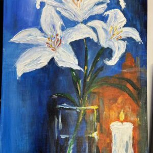 Lilies and Candlelight