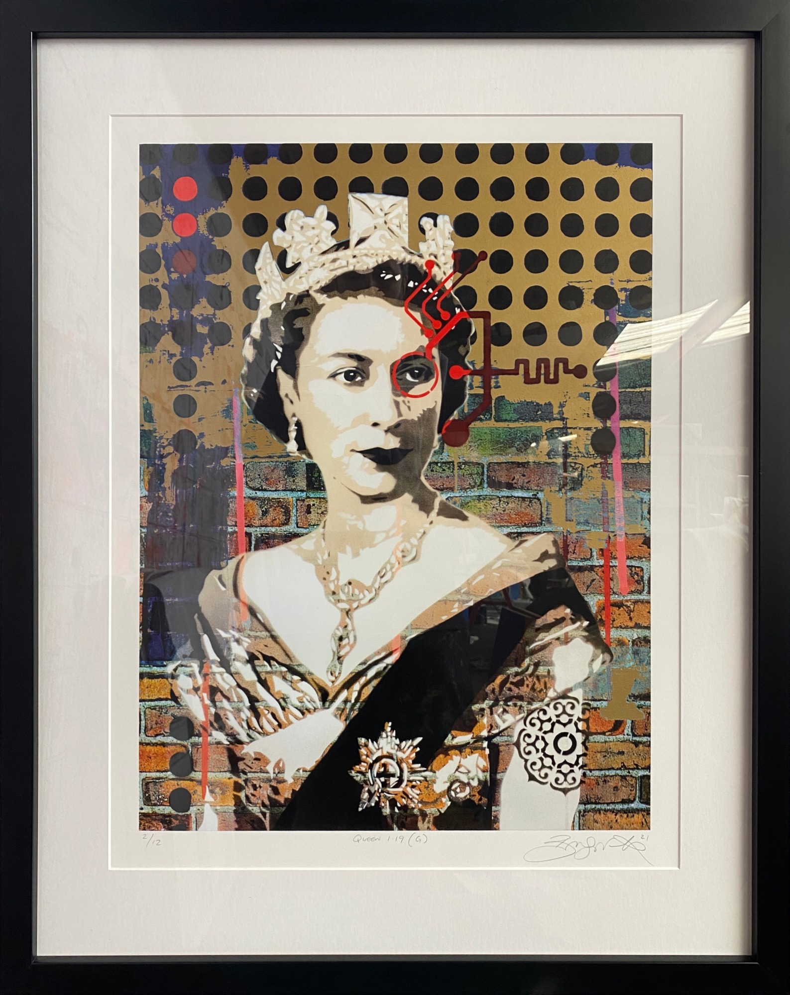 Queen 1.19 (G) - FRAMED