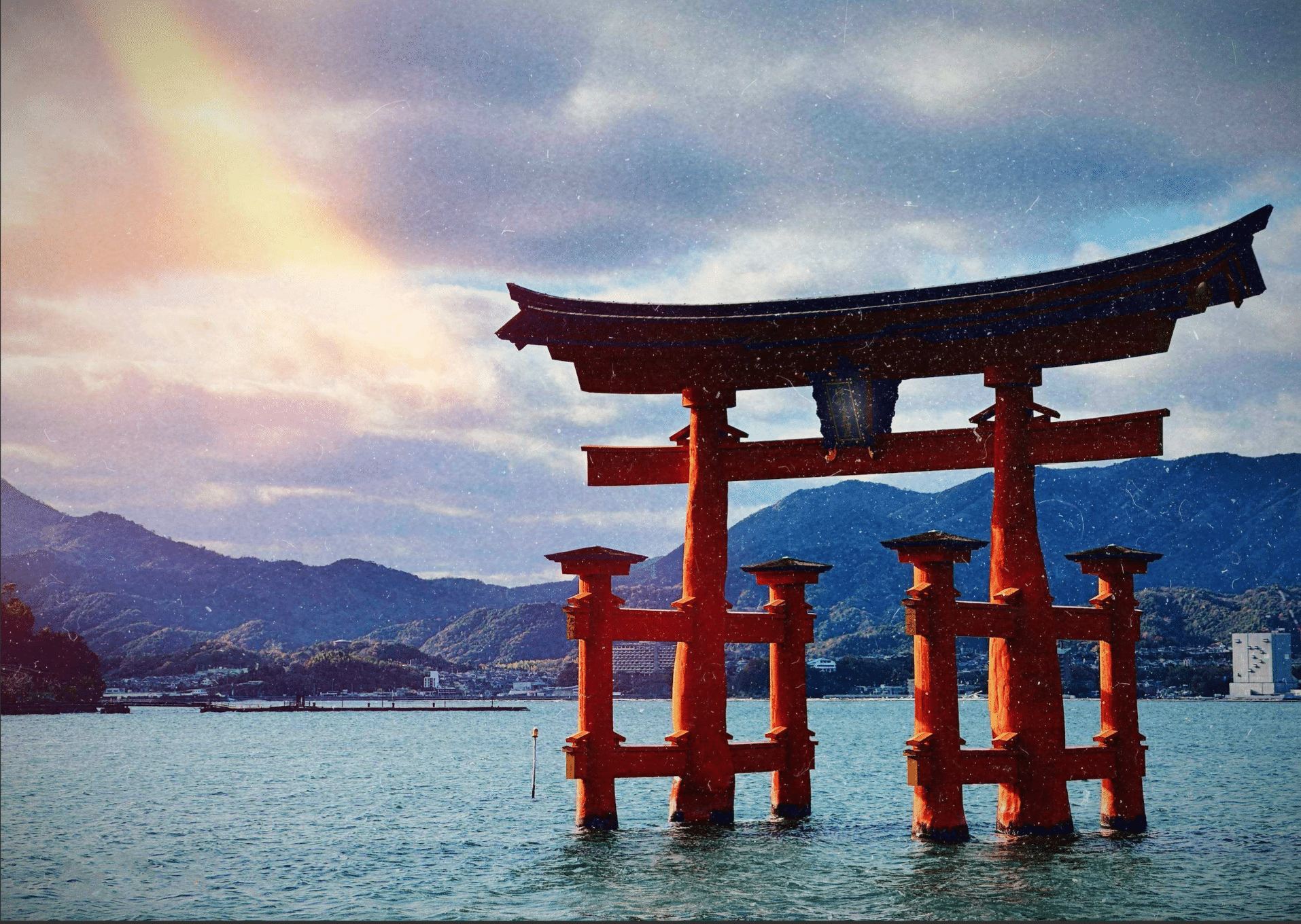 Gateway Between Worlds: Miyajima Torii Gate