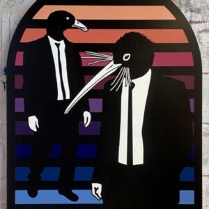 Reservoir Birds Duo Kiwi Whio Arch Sunset 1.1
